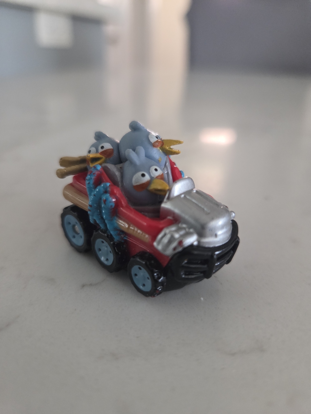 Mix Lot Angry Bird Go TelePod Cart Racers Replacement Figure Cars Lot of 6 - Picture 9 of 9